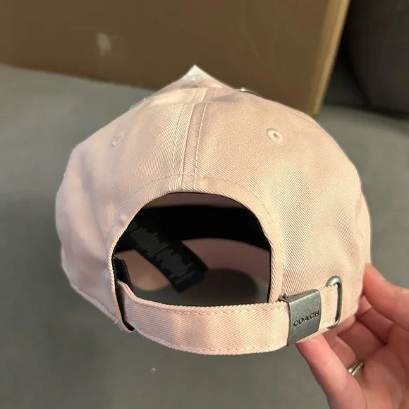 Coach Pink Baseball Cap - Picture 3 of 3